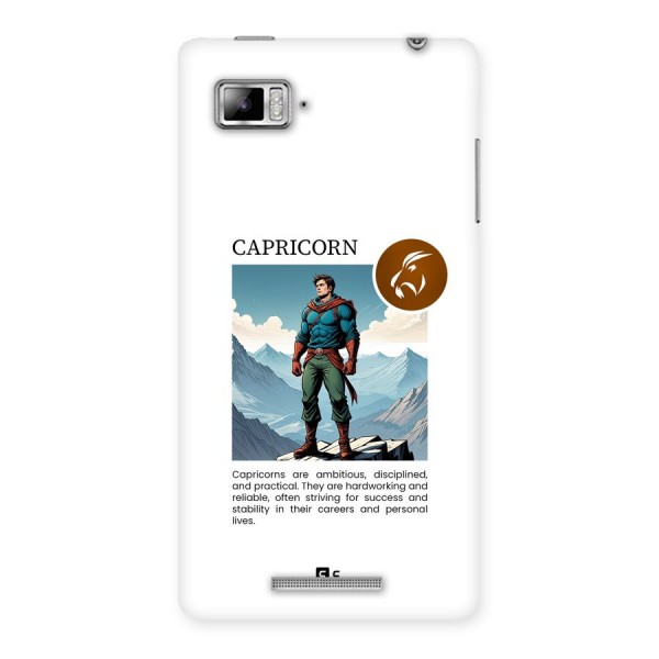 Clever Capricorn Back Case for Lenovo Vibe Z K910