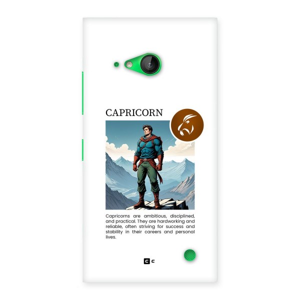 Clever Capricorn Back Case for Lumia 730
