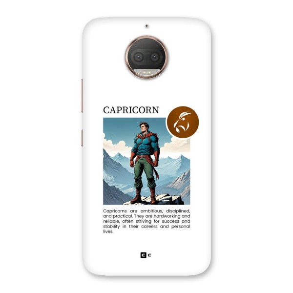 Clever Capricorn Back Case for Moto G5s Plus