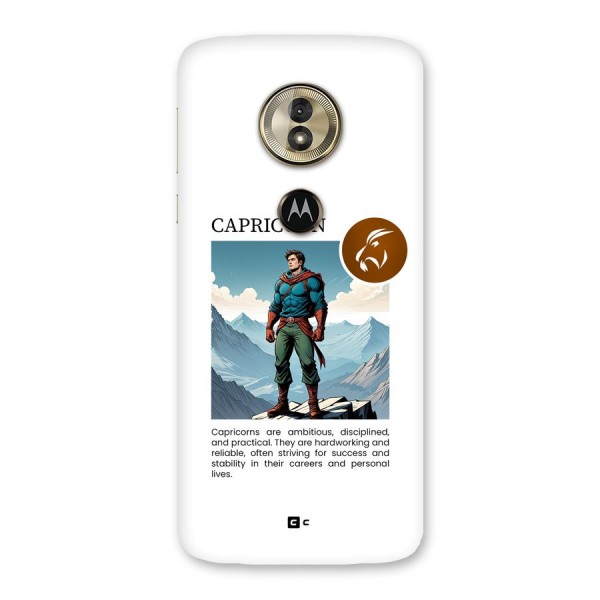 Clever Capricorn Back Case for Moto G6 Play