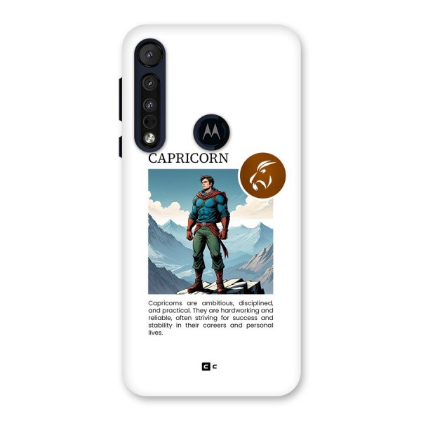 Clever Capricorn Back Case for Motorola One Macro