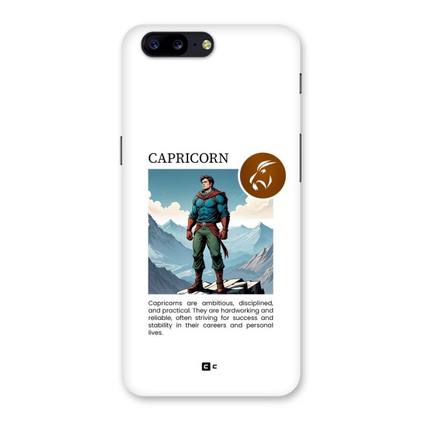 Clever Capricorn Back Case for OnePlus 5