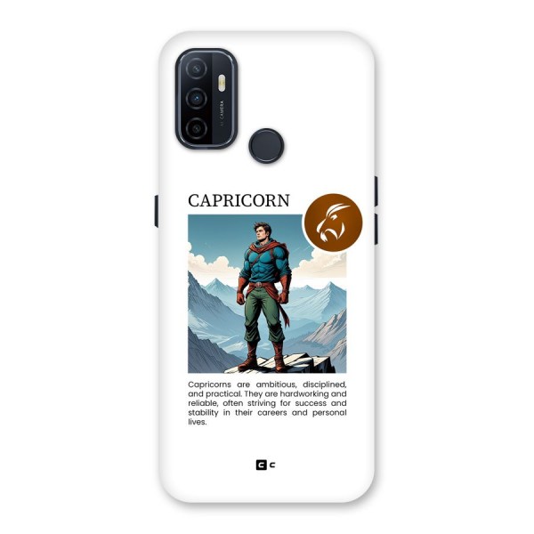 Clever Capricorn Back Case for Oppo A32