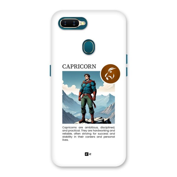Clever Capricorn Back Case for Oppo A7
