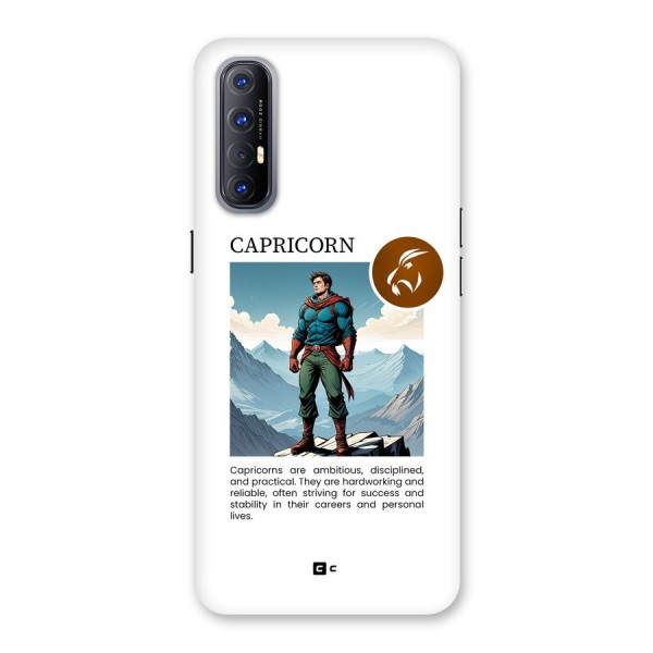 Clever Capricorn Back Case for Oppo Reno3 Pro