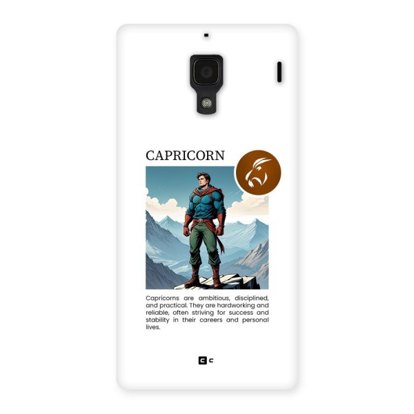 Clever Capricorn Back Case for Redmi 1s