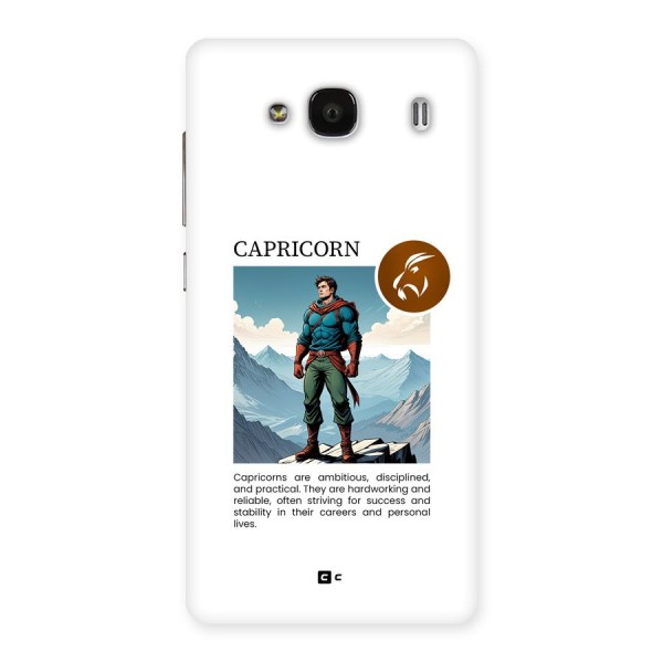 Clever Capricorn Back Case for Redmi 2