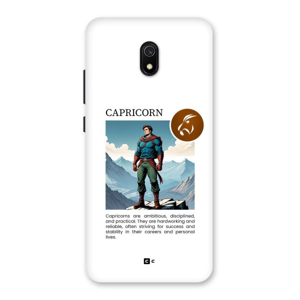 Clever Capricorn Back Case for Redmi 8A