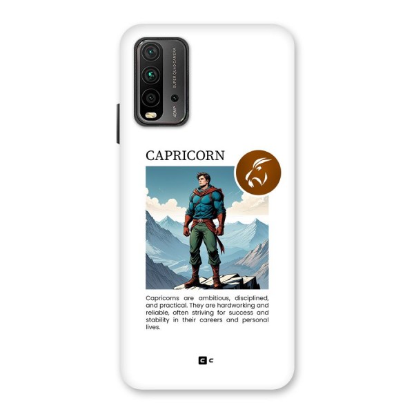 Clever Capricorn Back Case for Redmi 9 Power