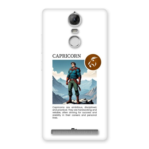 Clever Capricorn Back Case for Vibe K5 Note