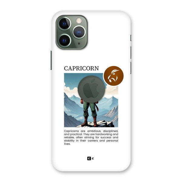Clever Capricorn Back Case for iPhone 11 Pro Logo Cut