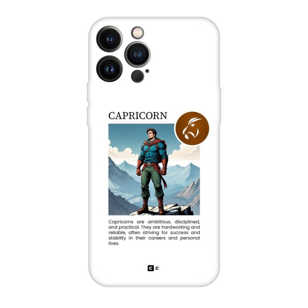 Clever Capricorn Back Case for iPhone 13 Pro Max