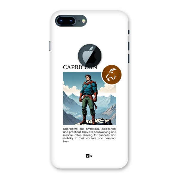 Clever Capricorn Back Case for iPhone 7 Plus Logo Cut