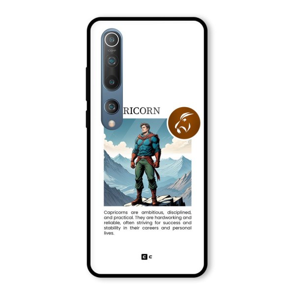Clever Capricorn Glass Back Case for Mi 10