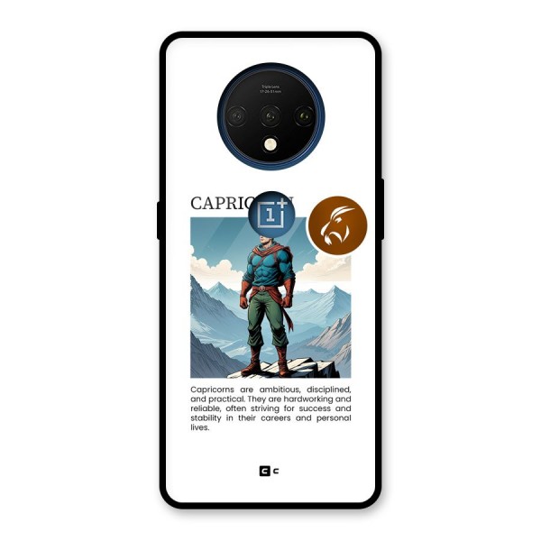 Clever Capricorn Glass Back Case for OnePlus 7T