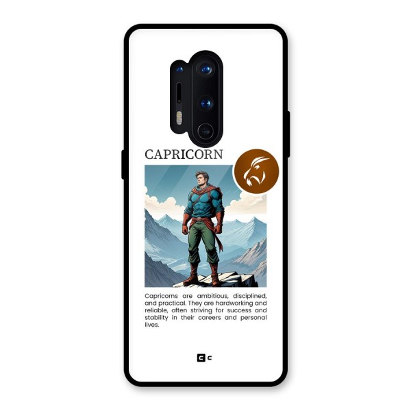 Clever Capricorn Glass Back Case for OnePlus 8 Pro