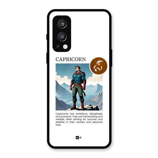 Clever Capricorn Glass Back Case for OnePlus Nord 2 5G