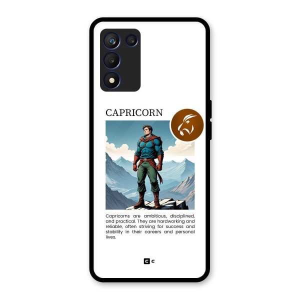 Clever Capricorn Glass Back Case for Realme 9 5G Speed
