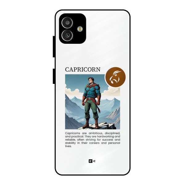 Clever Capricorn Metal Back Case for Galaxy M13 5G