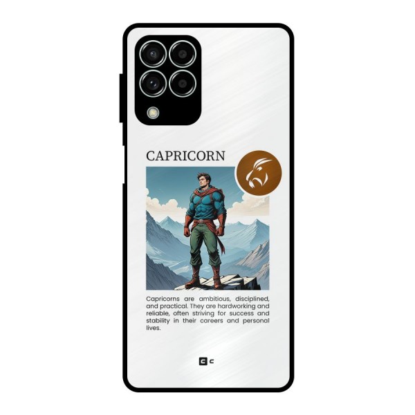 Clever Capricorn Metal Back Case for Galaxy M33