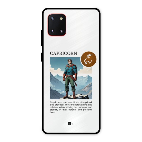 Clever Capricorn Metal Back Case for Galaxy Note 10 Lite