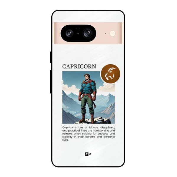 Clever Capricorn Metal Back Case for Google Pixel 8