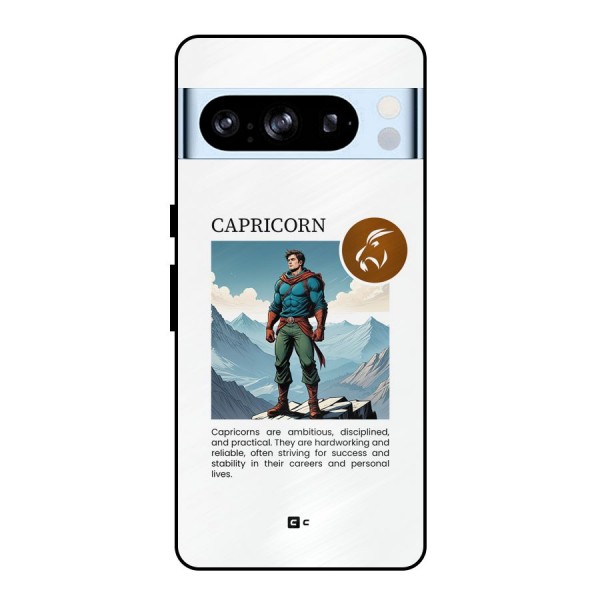 Clever Capricorn Metal Back Case for Google Pixel 8 Pro