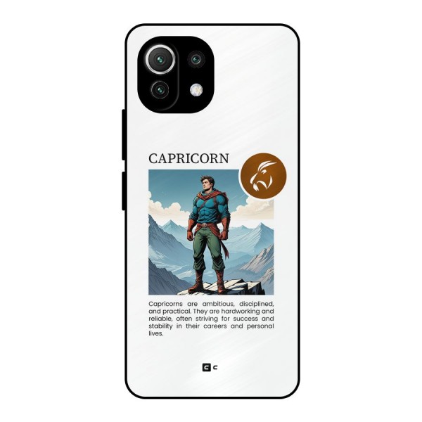 Clever Capricorn Metal Back Case for Mi 11 Lite