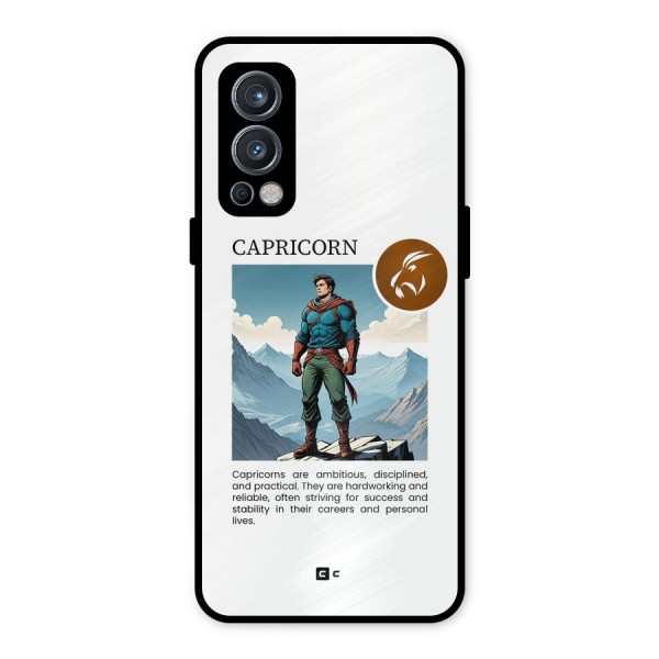 Clever Capricorn Metal Back Case for OnePlus Nord 2 5G