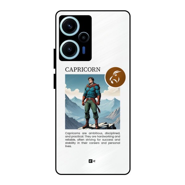 Clever Capricorn Metal Back Case for Poco F5