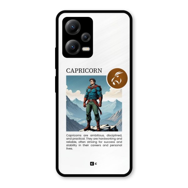 Clever Capricorn Metal Back Case for Poco X5