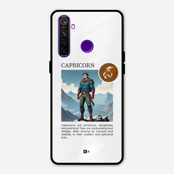 Clever Capricorn Metal Back Case for Realme 5 Pro