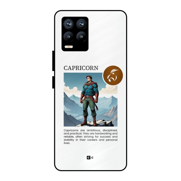 Clever Capricorn Metal Back Case for Realme 8 Pro
