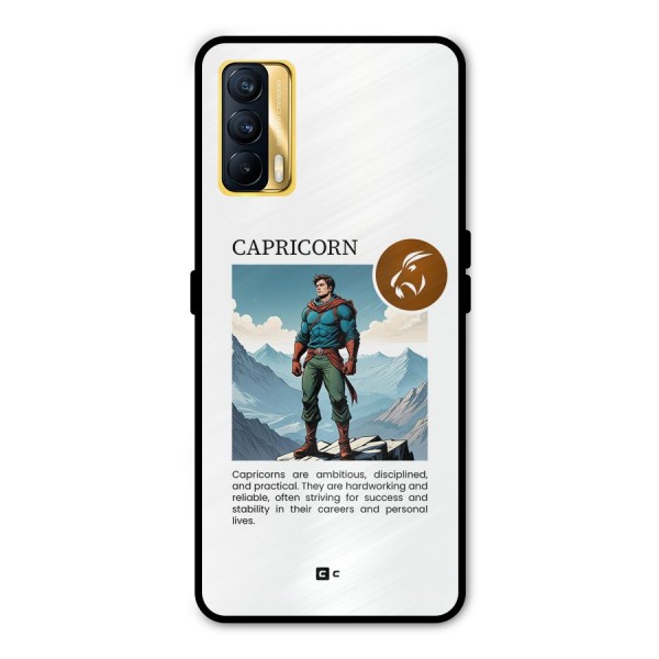 Clever Capricorn Metal Back Case for Realme X7