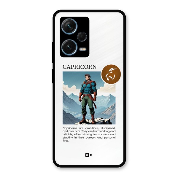 Clever Capricorn Metal Back Case for Redmi Note 12 Pro Plus 5G