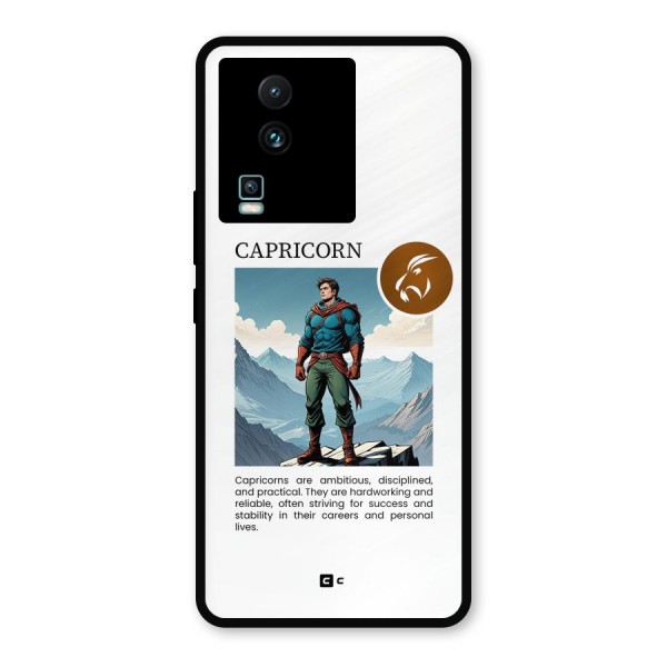 Clever Capricorn Metal Back Case for iQOO Neo 7 Pro