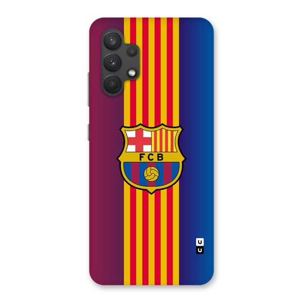 Club Barcelona Glass Back Case for Galaxy A32