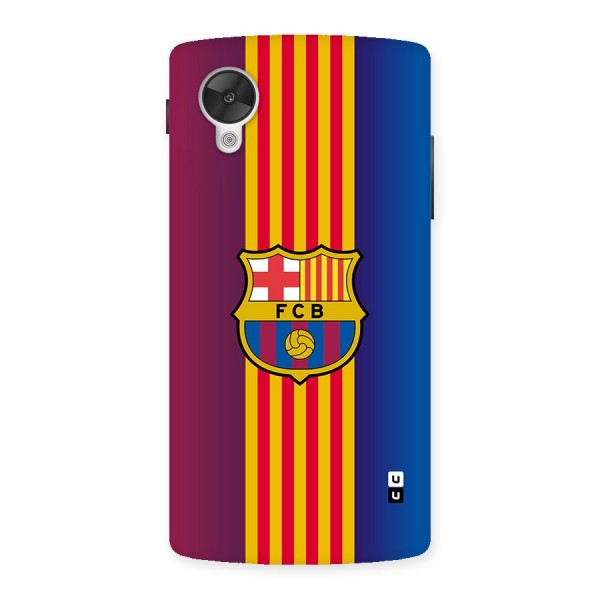 Club Barcelona Back Case for Google Nexus 5