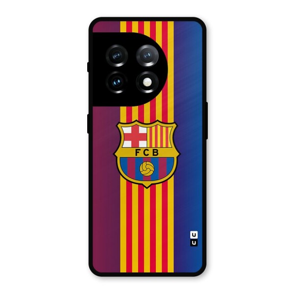 Club Barcelona Metal Back Case for OnePlus 11