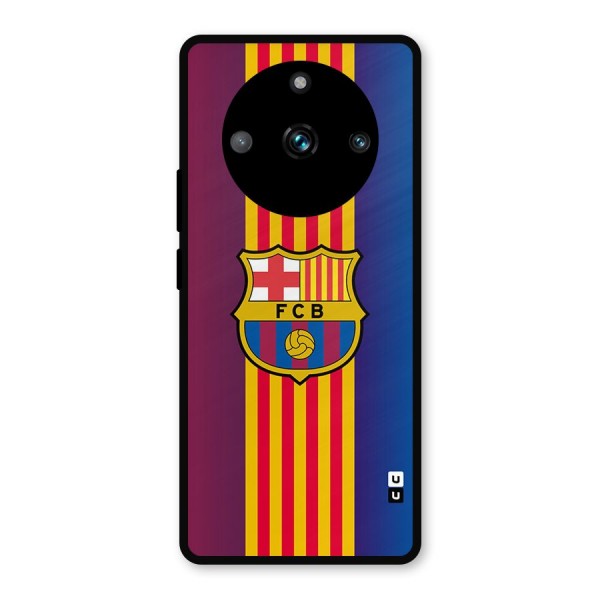 Club Barcelona Metal Back Case for Realme 11 Pro