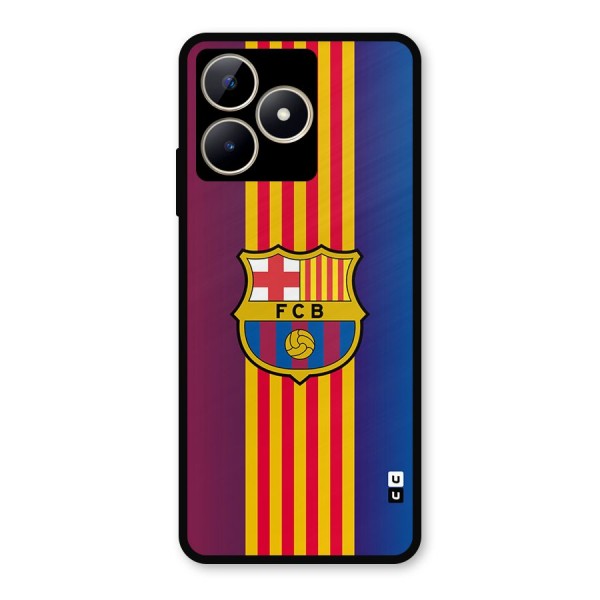 Club Barcelona Metal Back Case for Realme C53