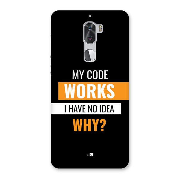 Coders Thought Back Case for Coolpad Cool 1