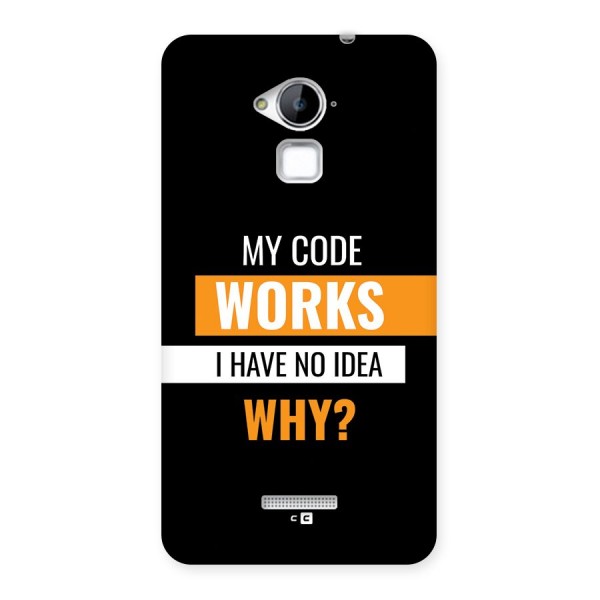 Coders Thought Back Case for Coolpad Note 3