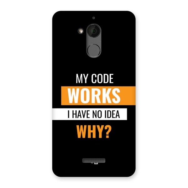 Coders Thought Back Case for Coolpad Note 5