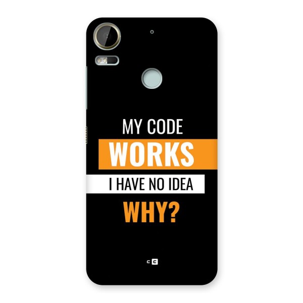 Coders Thought Back Case for Desire 10 Pro