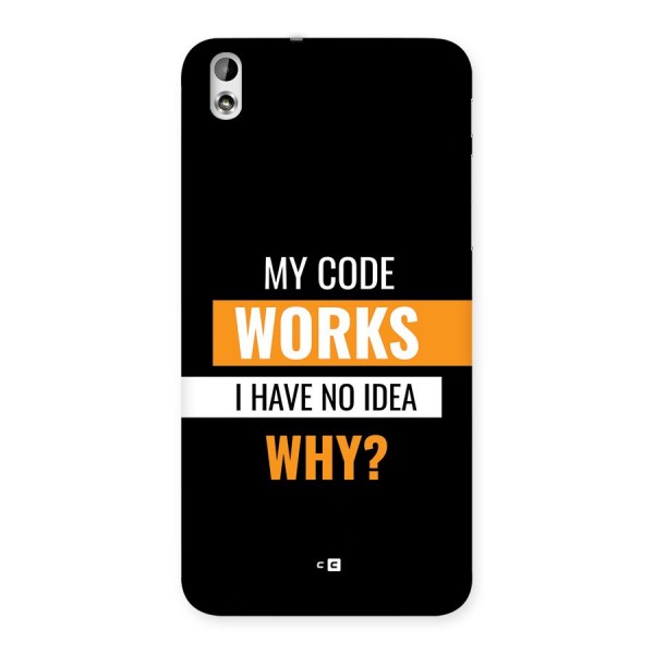 Coders Thought Back Case for Desire 816