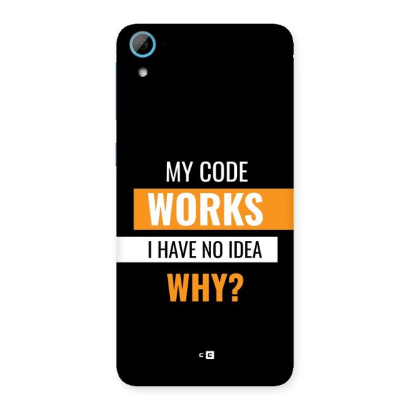 Coders Thought Back Case for Desire 826