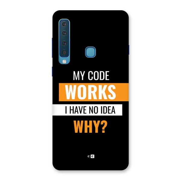 Coders Thought Back Case for Galaxy A9 (2018)