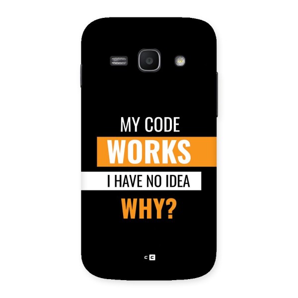 Coders Thought Back Case for Galaxy Ace3