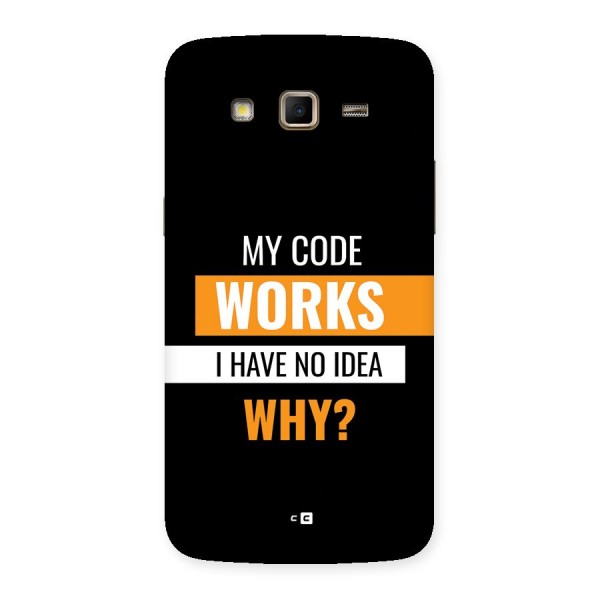 Coders Thought Back Case for Galaxy Grand 2